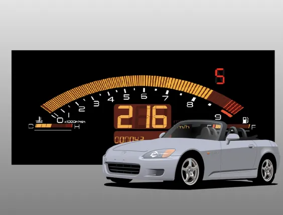 Honda S2000 Ap1 Speedometer